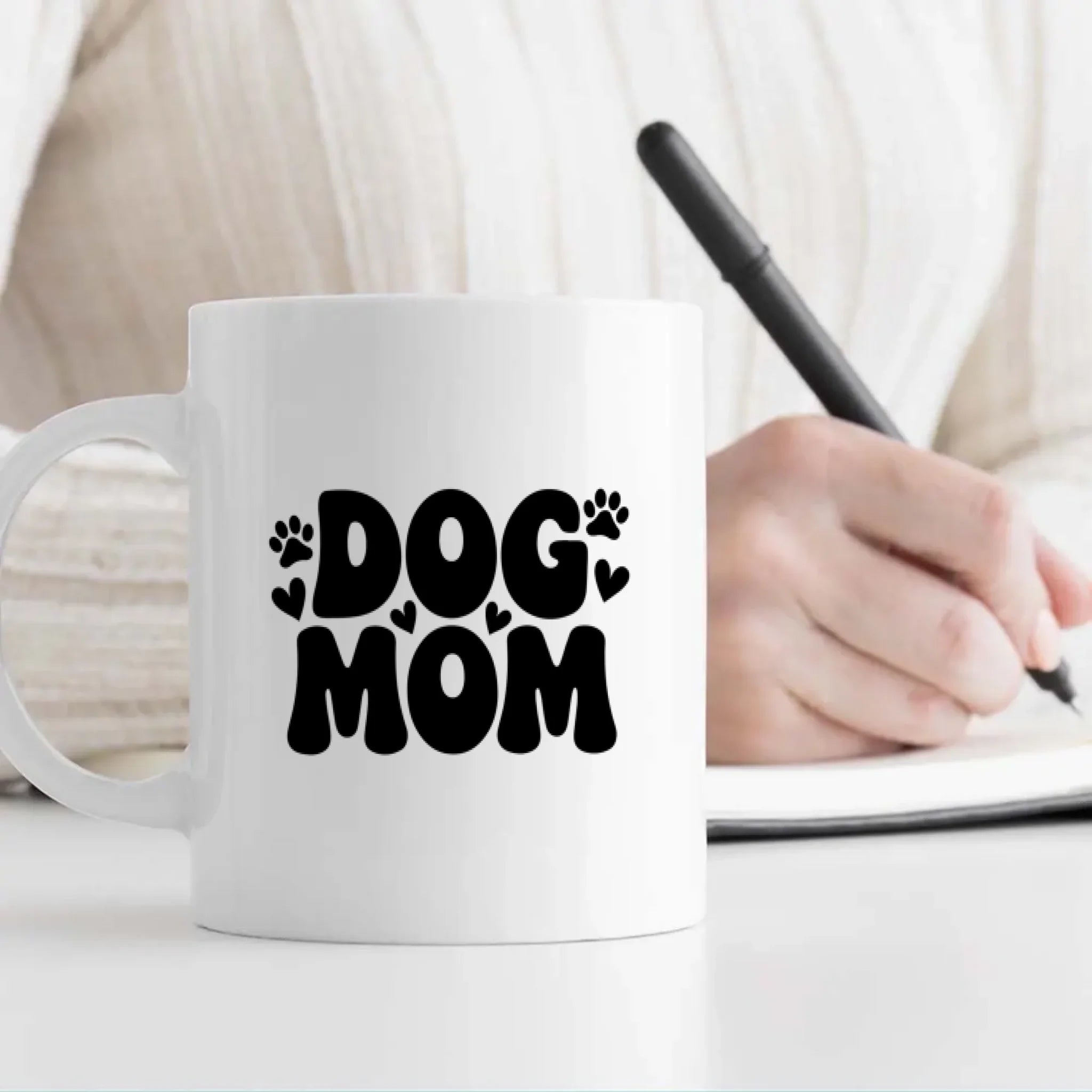 Custom Dog Mug – “I Love You The Most” Quote Cup for Dog Lovers - 89Prints