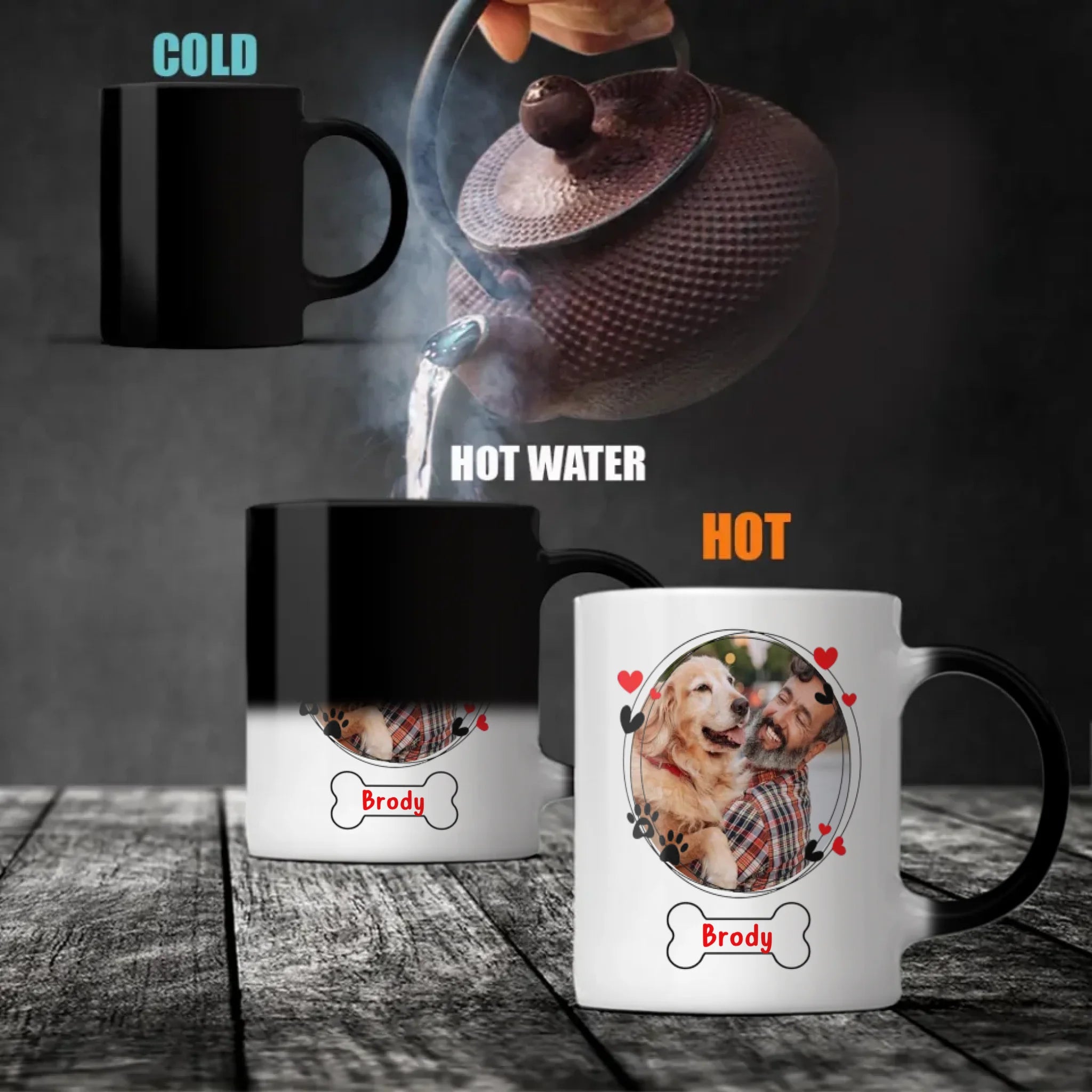Coffee Cup for Dog Lovers – “Can I Bring Dog?” Personalized Mug – 89Prints
