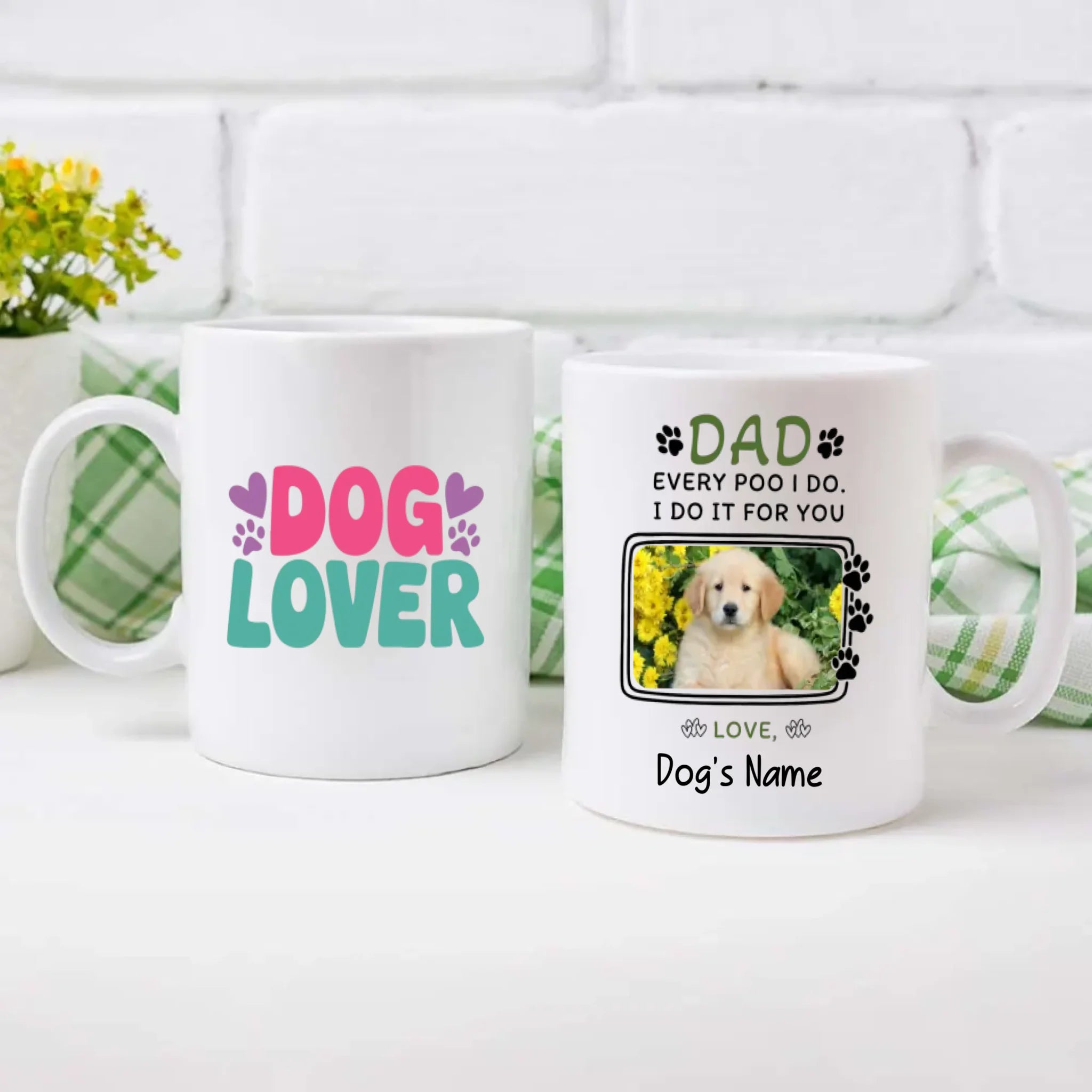 Dog Dad Mug – The Perfect Gift for Proud Pet Lovers – 89Prints