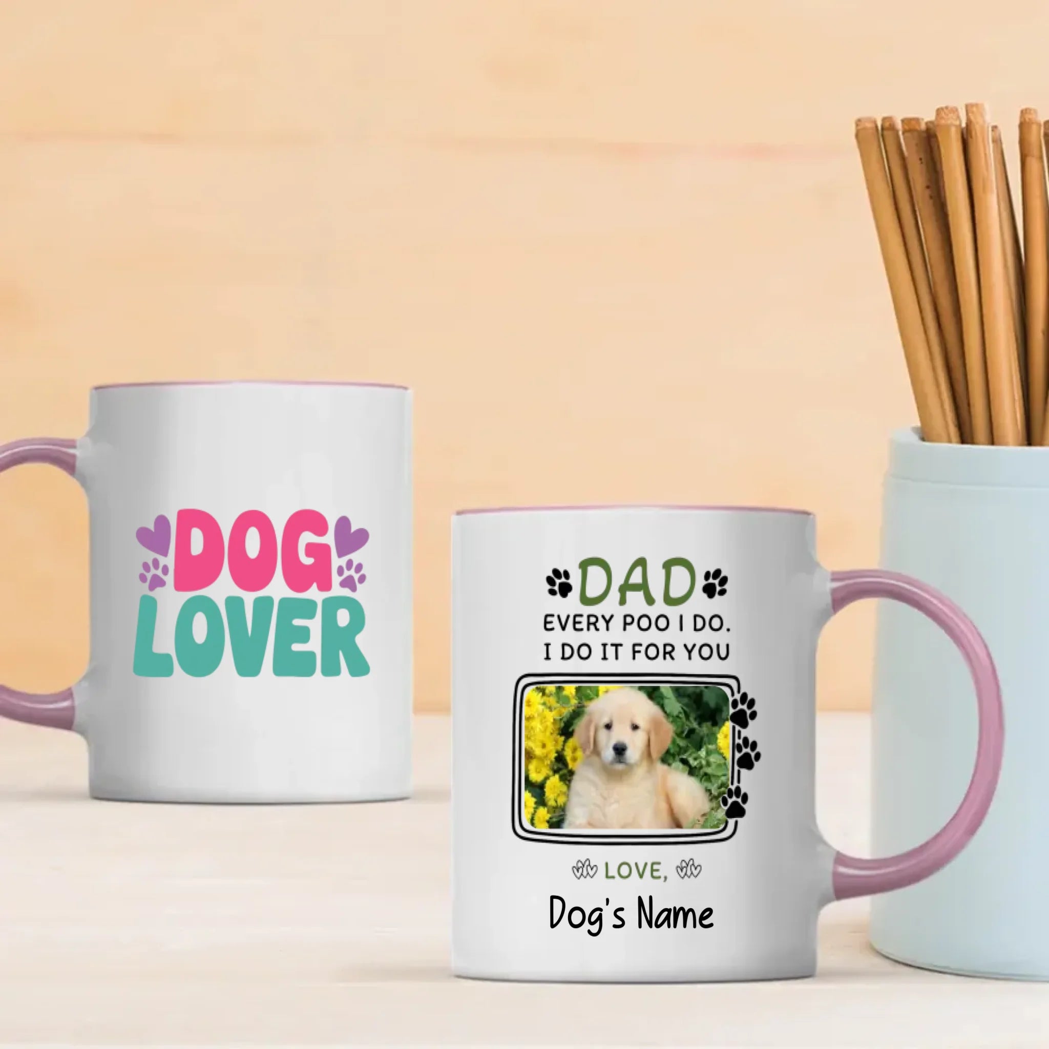Dog Dad Mug – The Perfect Gift for Proud Pet Lovers – 89Prints