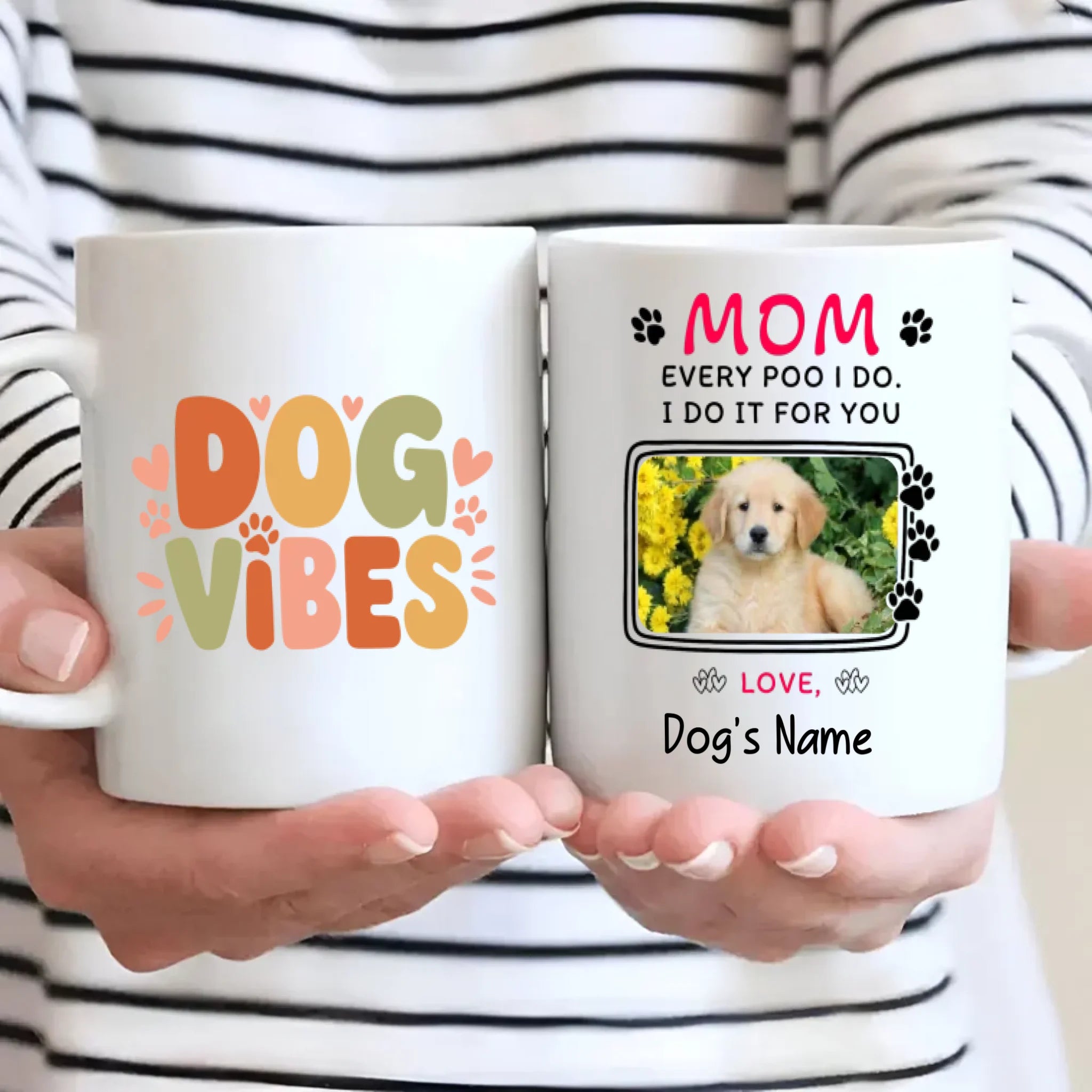 Dog Mom Mug – Sweet & Heartwarming Gift for Pet Lovers – 89Prints