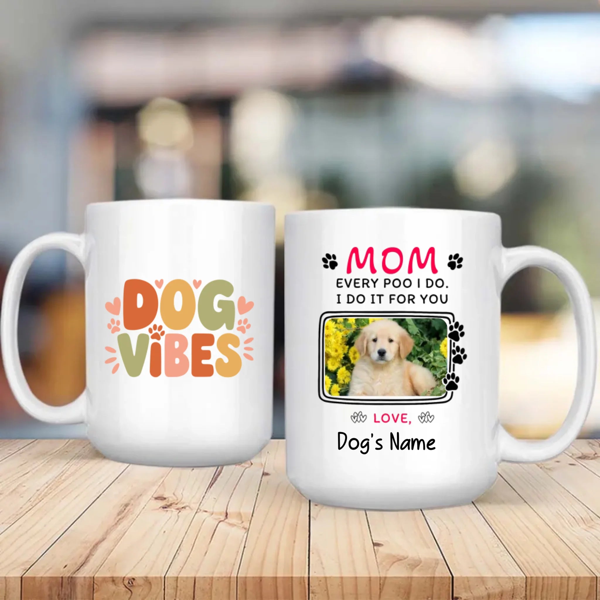 Dog Mom Mug – Sweet & Heartwarming Gift for Pet Lovers – 89Prints