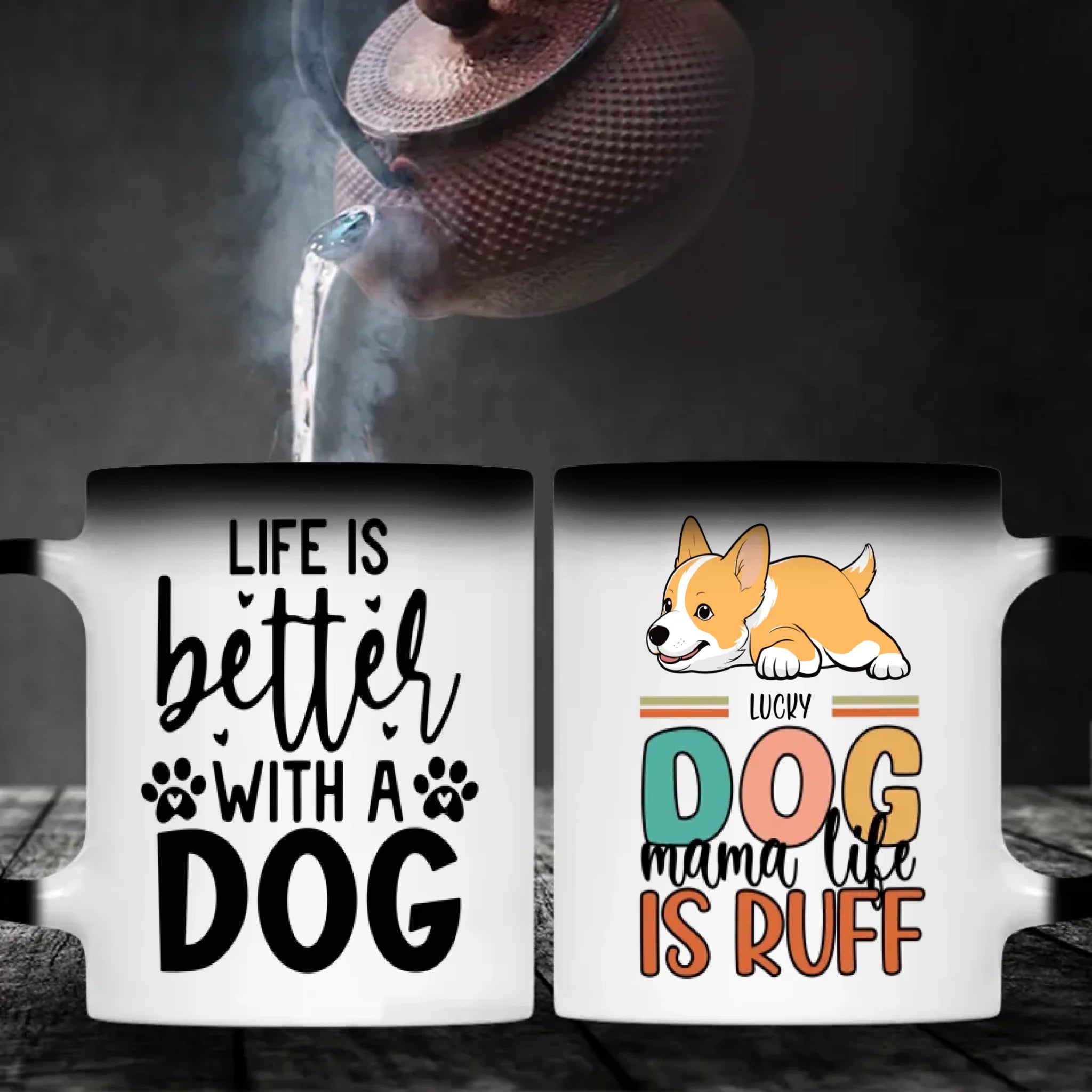 Custom Dog Mug – Life Is Better with My Dog | 89Prints