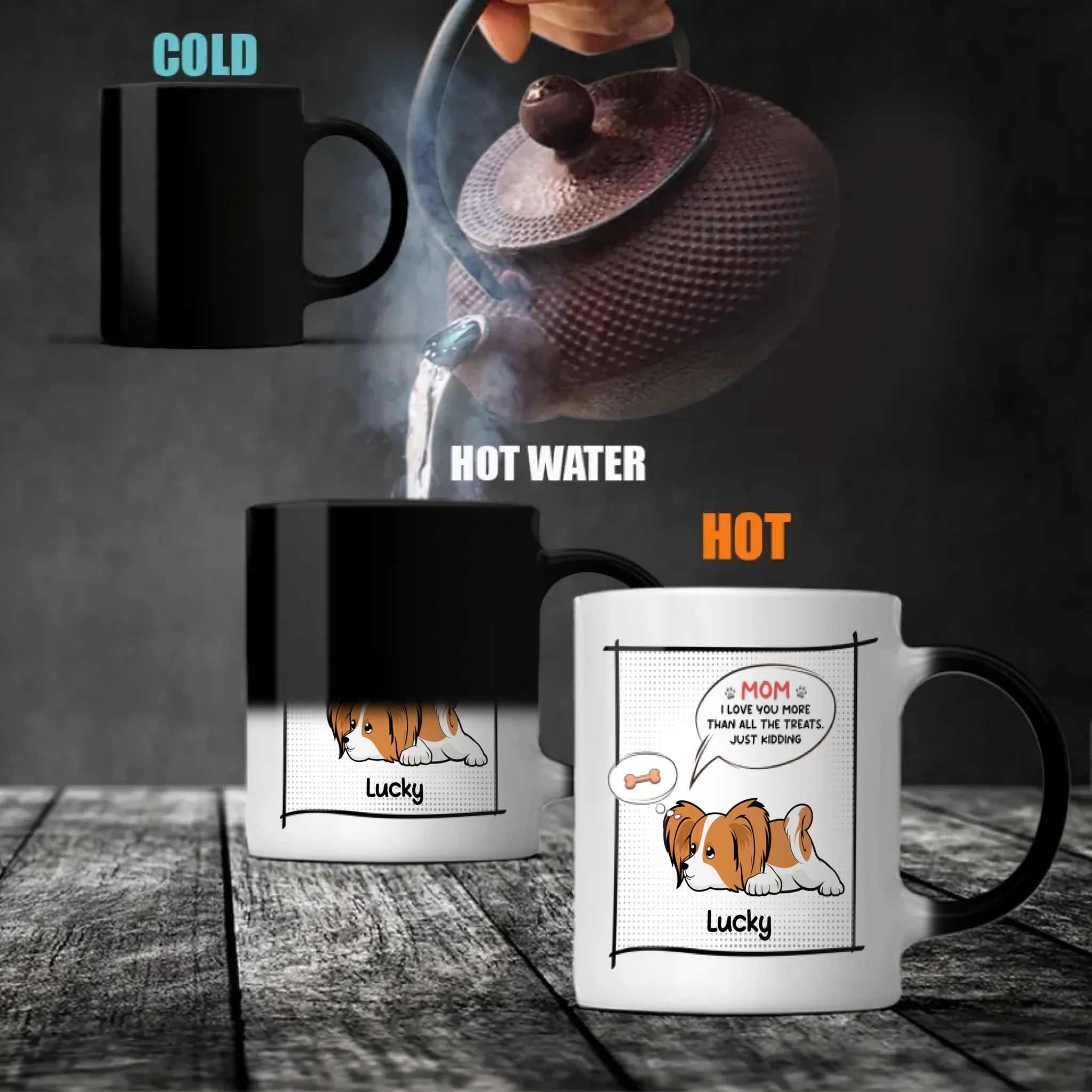 Custom Dog Mug – Designed with Love, Made for Smiles | 89Prints