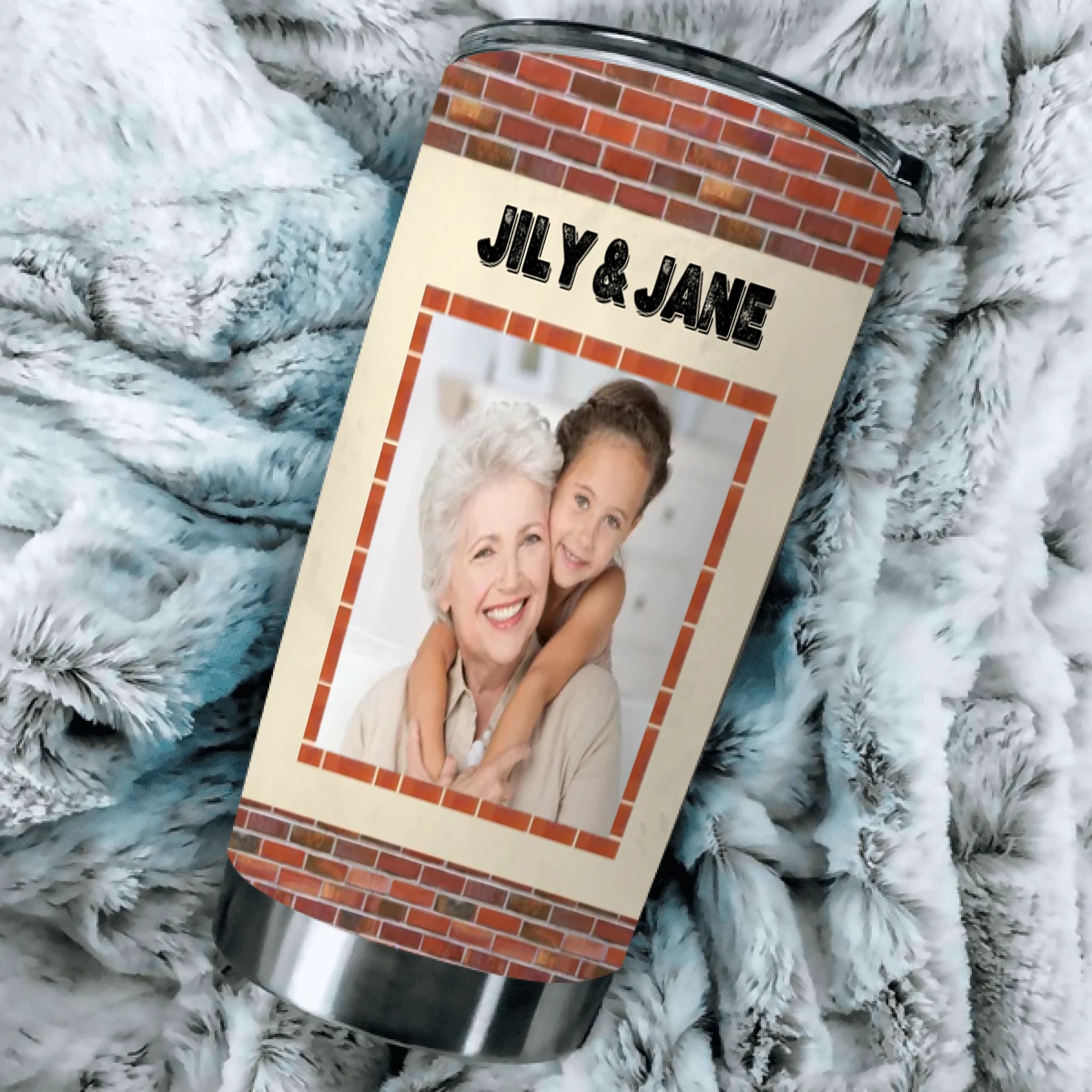 Grandma Gift – “She Calls Me Nana” Partner in Crime Tumbler - 89Prints