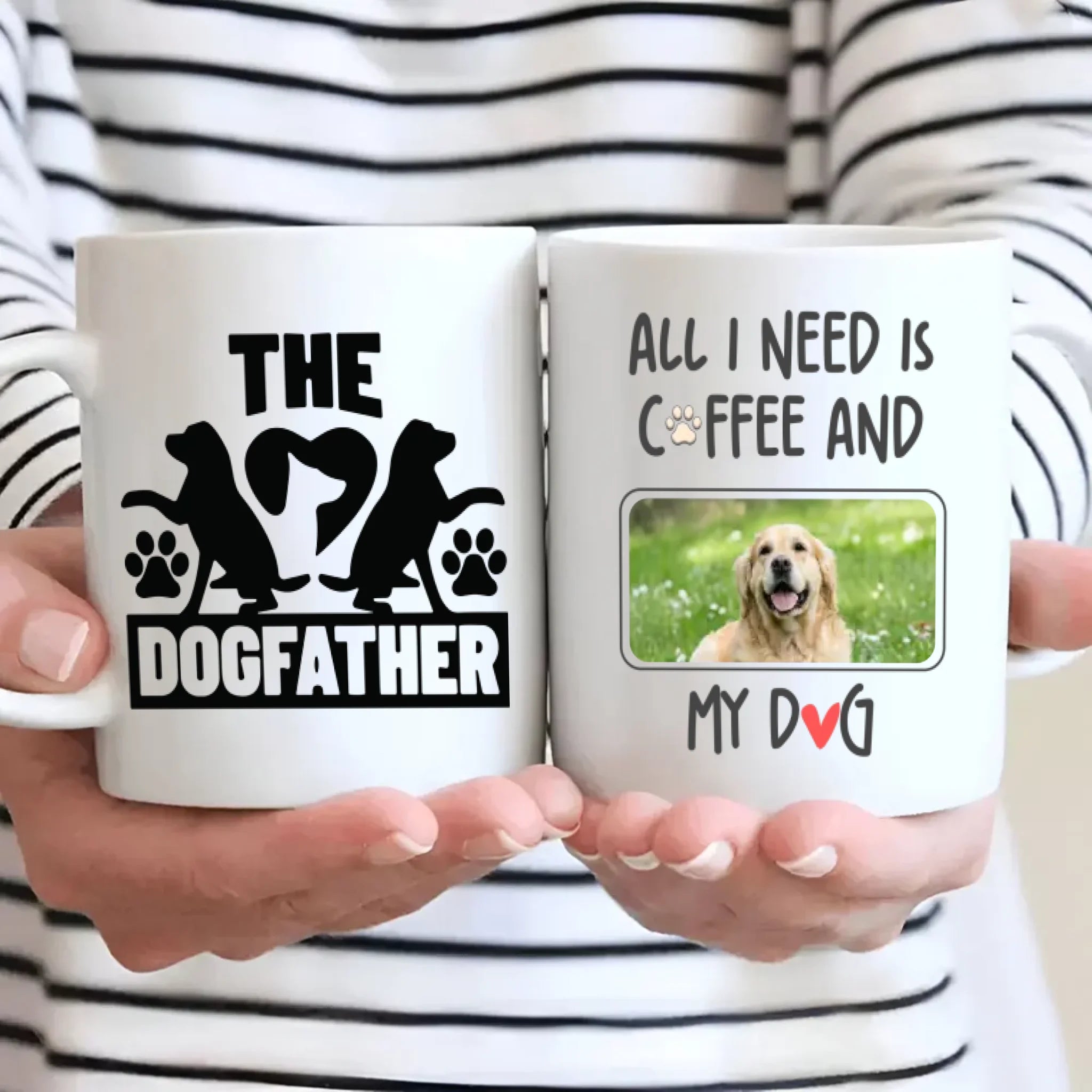 All I Need Is Coffee and My Dog Mug – Funny Gift for the Dog Father – 89Prints