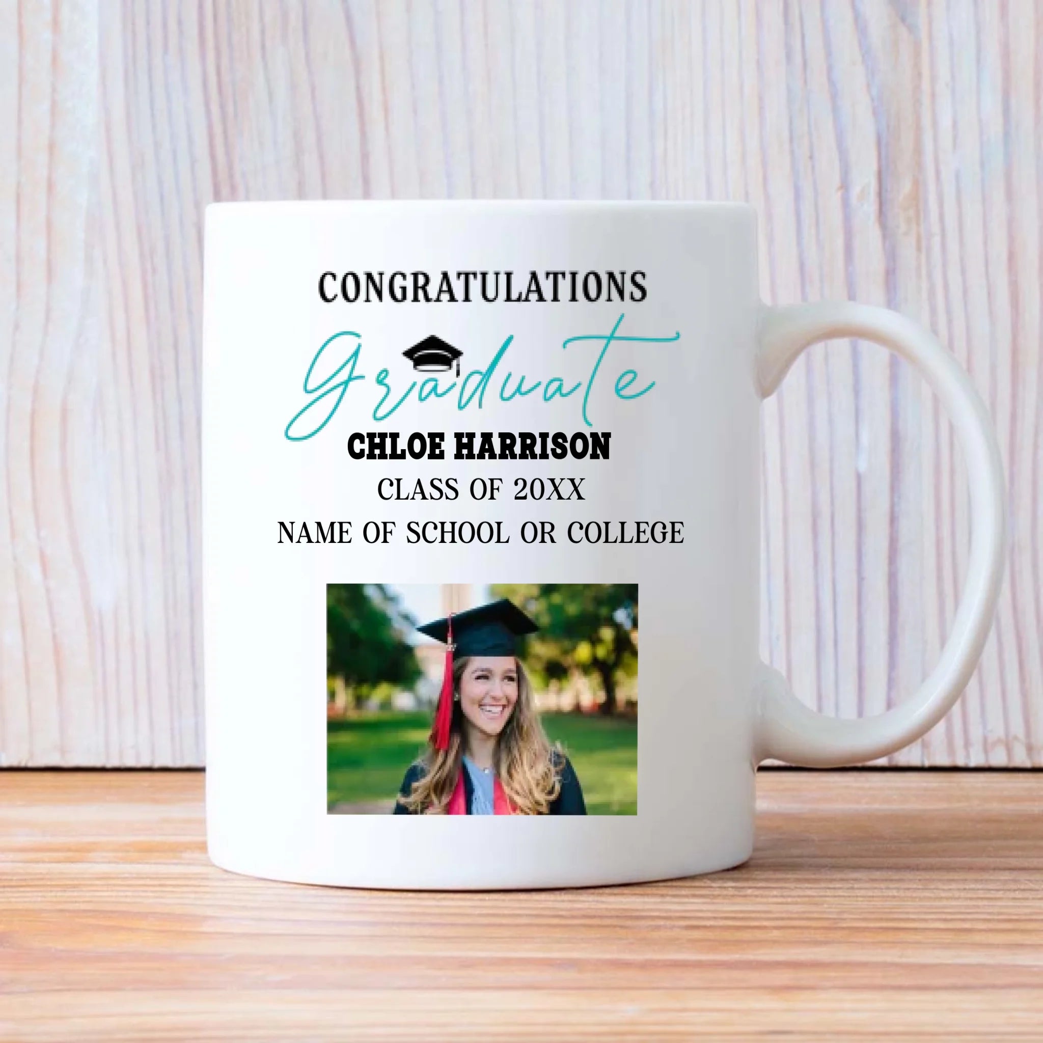 Graduation Magic Mug – Elegant Personalized Gift for Class of 20XX – 89Prints