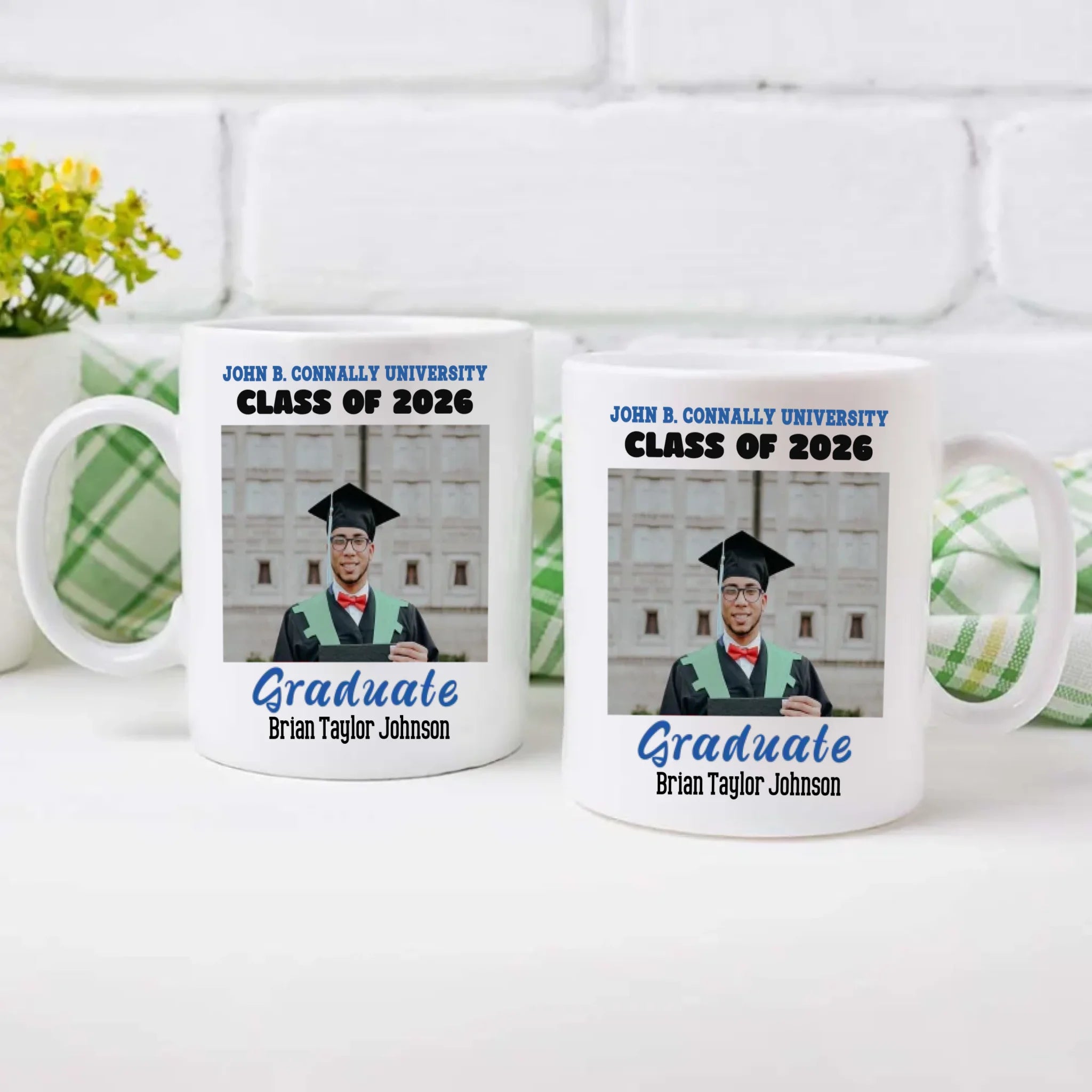 Heartfelt Graduation Gift Mug – Wishing You Success, Happiness & New Adventures – 89Prints