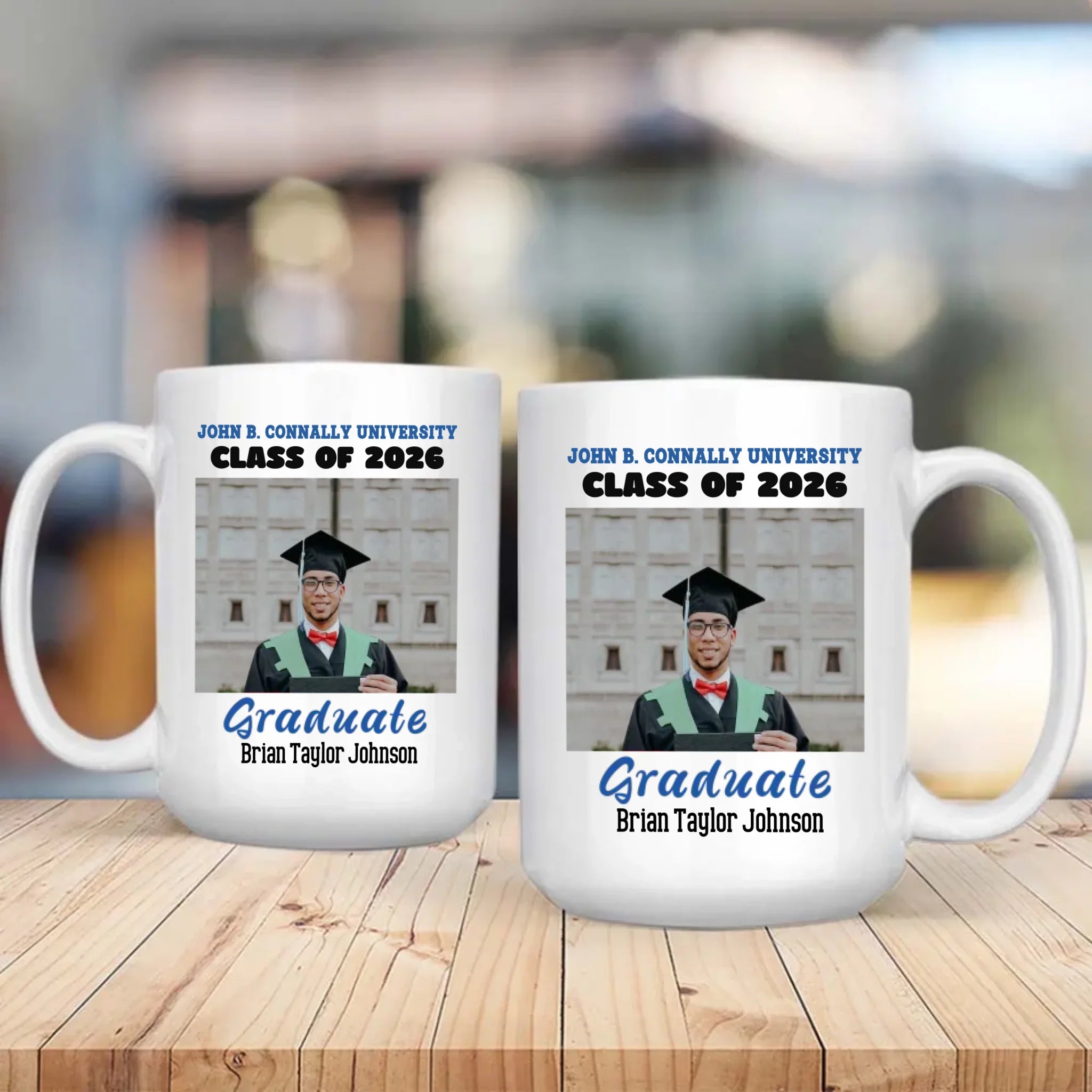 Heartfelt Graduation Gift Mug – Wishing You Success, Happiness & New Adventures – 89Prints