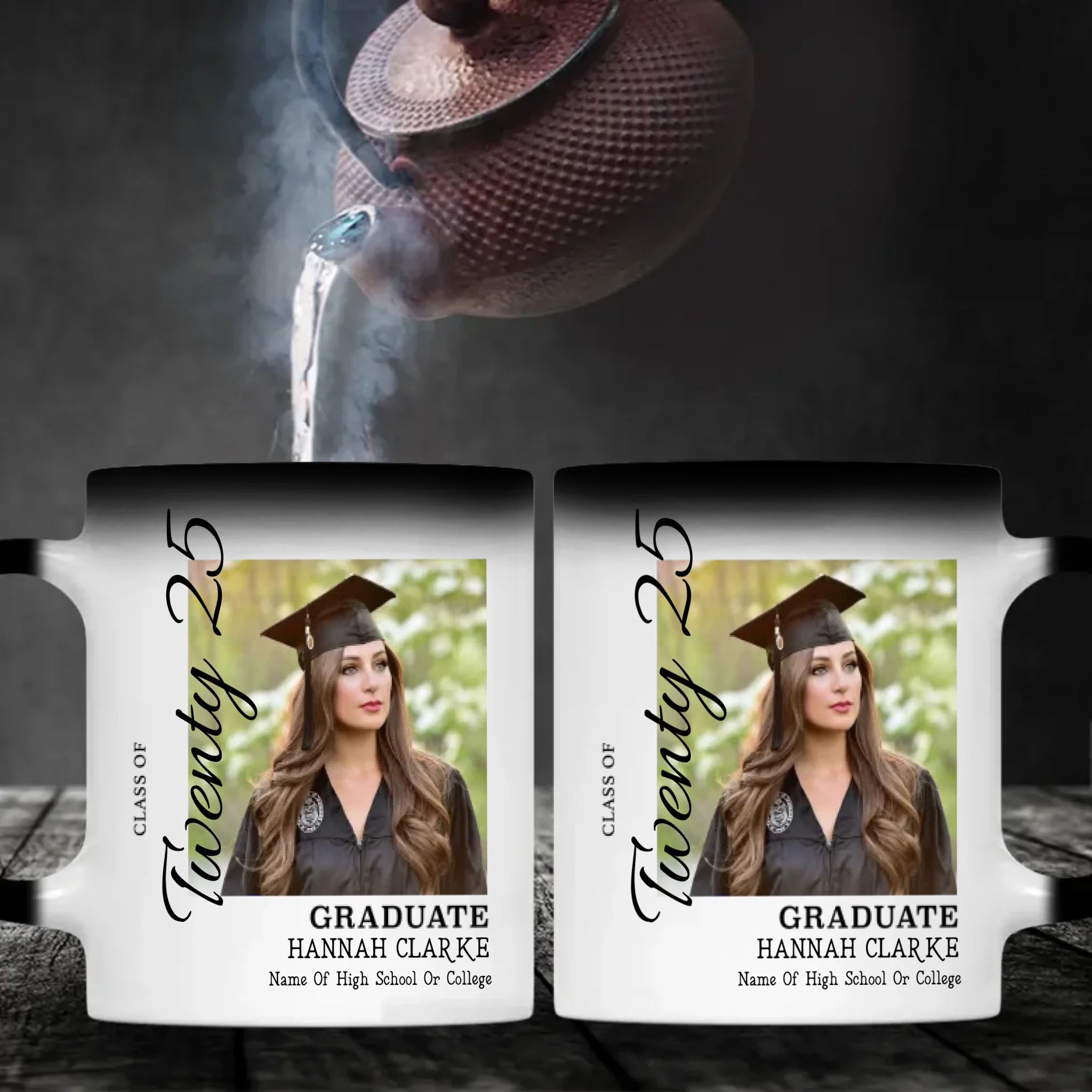 Inspirational Graduation Mug – Cheers to Growth, Courage & Success – 89Prints