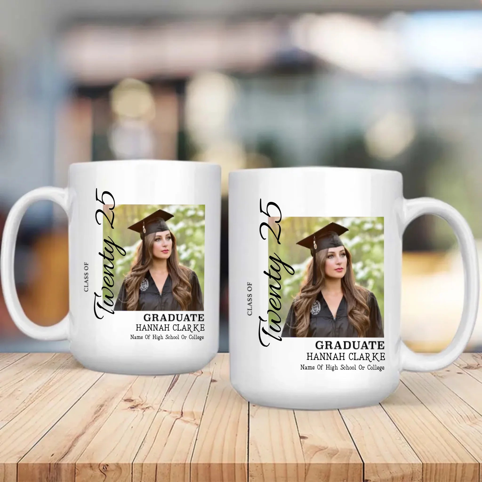 Inspirational Graduation Mug – Cheers to Growth, Courage & Success – 89Prints