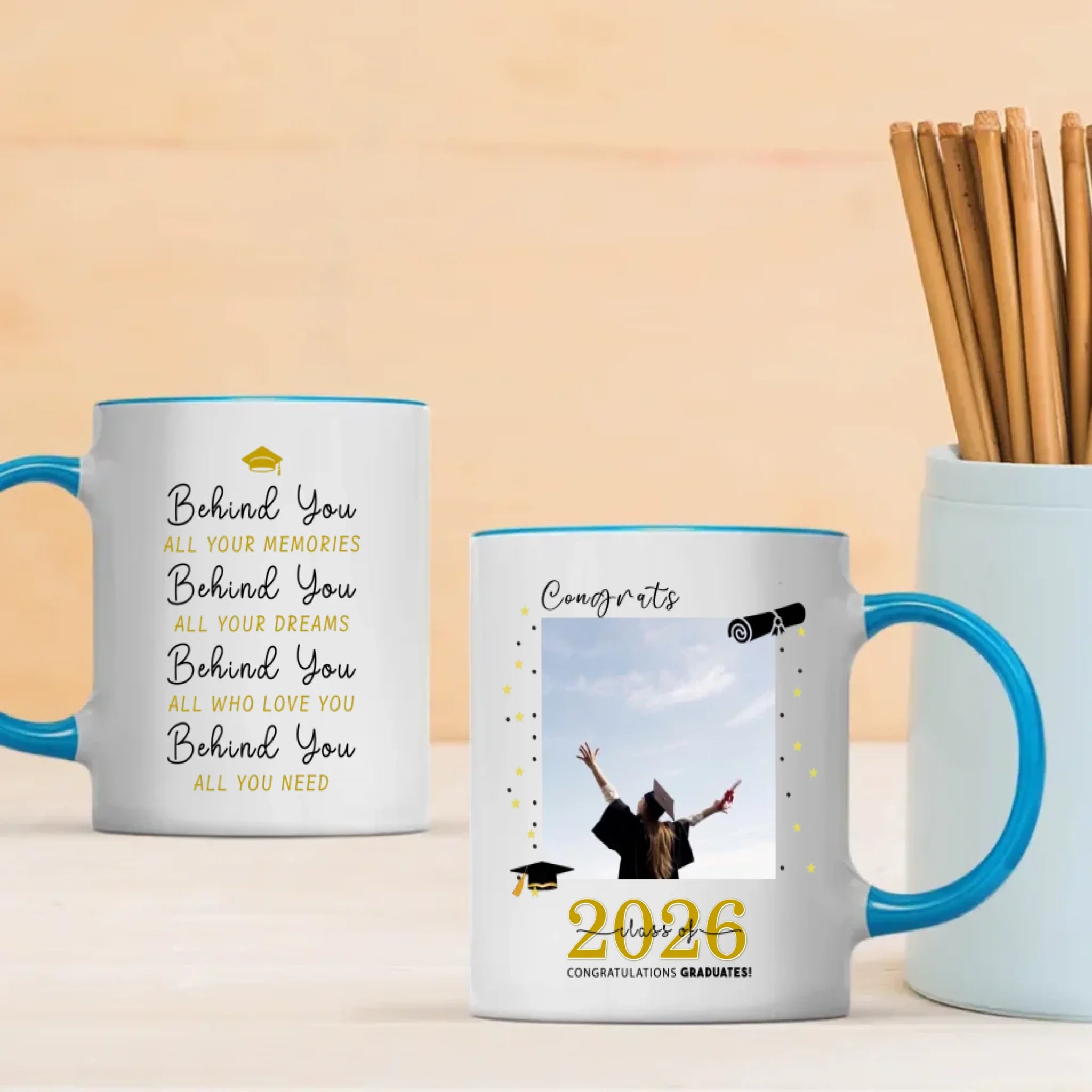 Modern Graduation Mug – Dream Big, Work Hard, Stay Humble – 89Prints