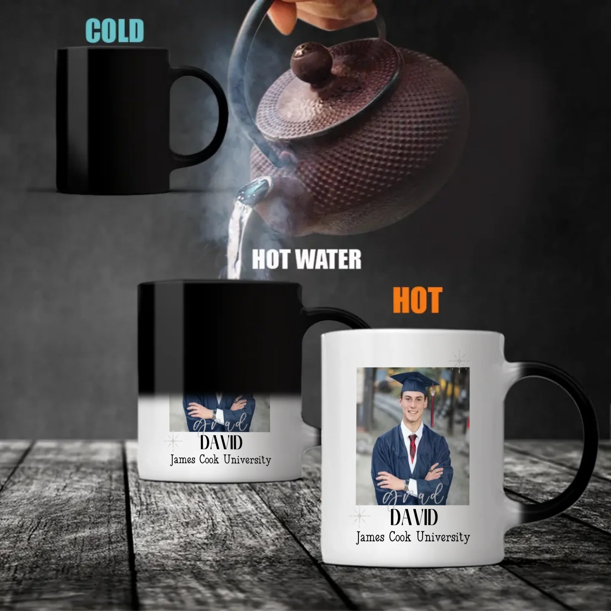 Inspirational Graduation Mug – Believe, Achieve & Succeed – 89Prints