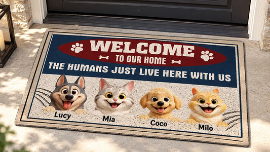 custom pet welcome mat thumbnail