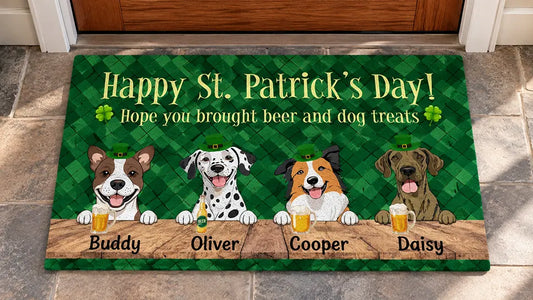 custom st patricks day doormats featured image