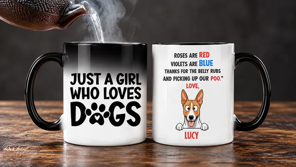 Dog Color-Changing Mugs: Unique Gift Ideas for Dog Lovers
