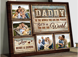 Dad Canvas Gift – A Meaningful Way To Celebrate Your Father