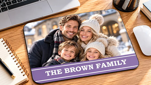 family photo mouse pad featured image