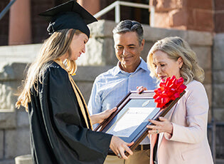 Graduation gifts for daughter