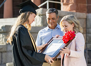 Graduation gifts for daughter