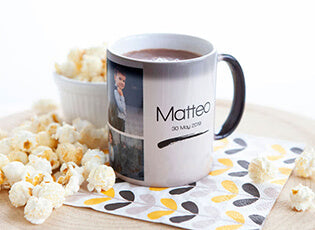 Heat-sensitive tea mugs