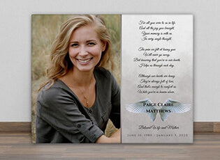 Memorial gifts for loss of mother