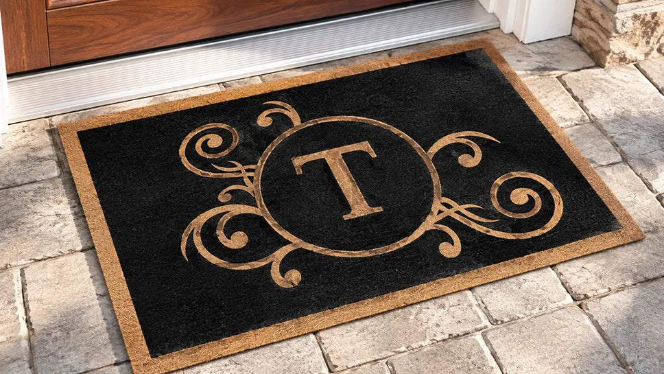 monogrammed outdoor mats featured image