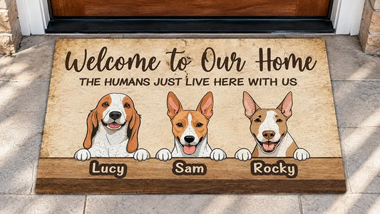 personalised welcome mat