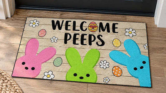 personalized easter doormat thumbnail