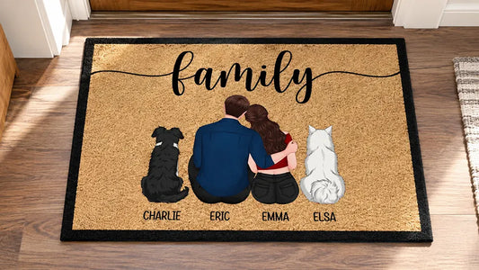 personalized family doormat feature image