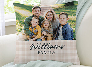 Personalized Family Pillow: A Unique & Heartfelt Gift for Loved Ones