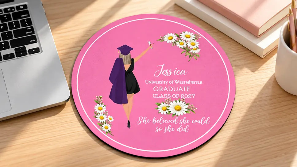 personalized graduate mouse pad featured image