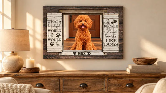 poodle photo frame gifts featured image