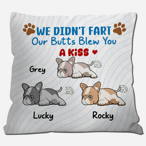 Personalized French Bulldog Pillow – I Didn't Fart Custom Name
