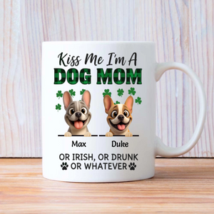 Customized French Bulldog Mug – Or Irish Or Drunk Dog Mom Gift