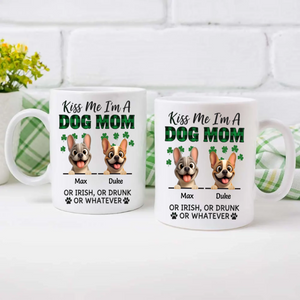 Customized French Bulldog Mug – Or Irish Or Drunk Dog Mom Gift