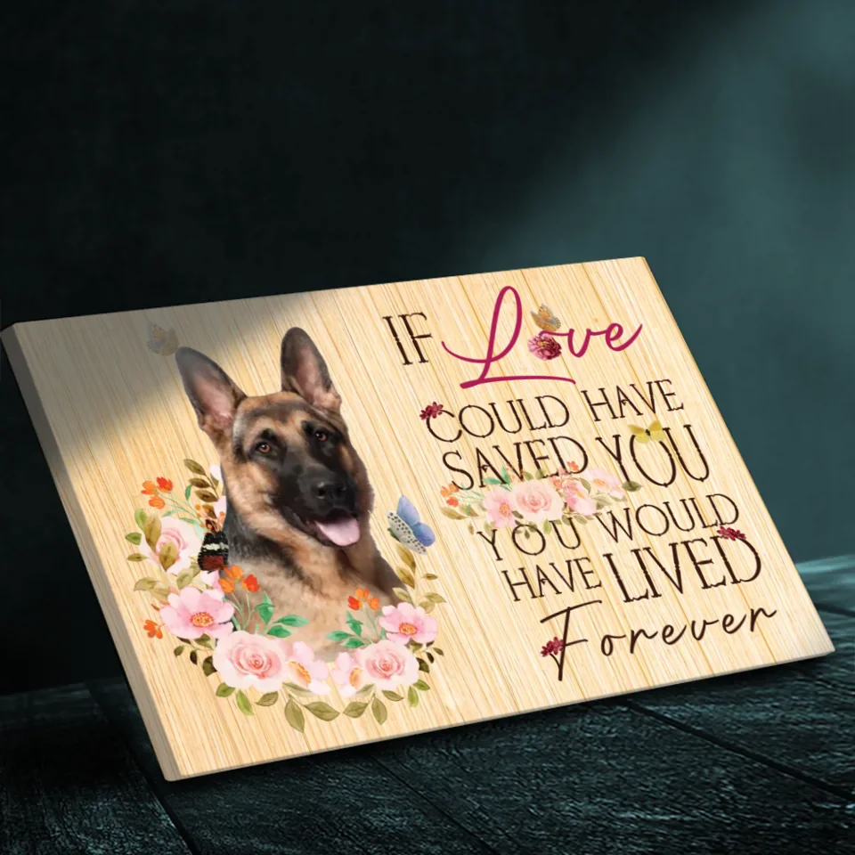 If Love Forever - Personalized Gifts For Dog Lovers - 89Prints