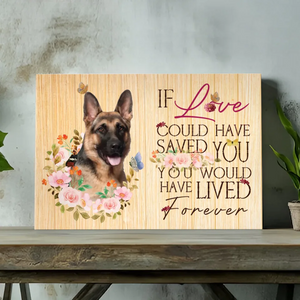 If Love Forever - Personalized Gifts For Dog Lovers - 89Prints