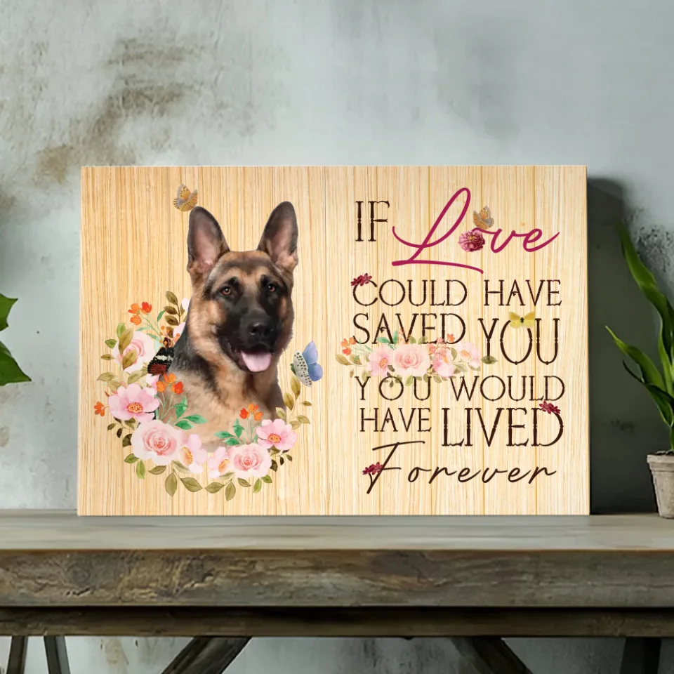 If Love Forever - Personalized Gifts For Dog Lovers - 89Prints