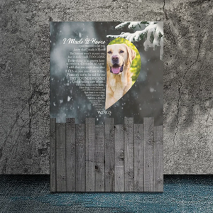 Custom Dog Memorial Painting: A Home With Lovely Angel Dogs For You