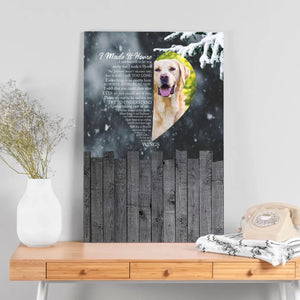 Custom Dog Memorial Painting: A Home With Lovely Angel Dogs For You