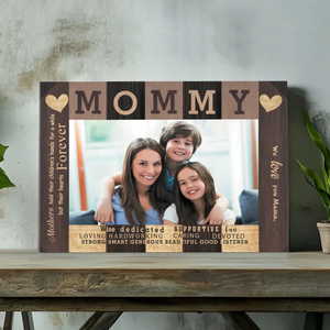 Custom Canvas Painting of Mom's Photo: Capture the Best Moments