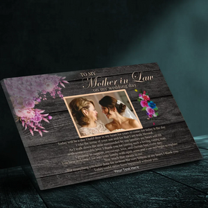 Celebrate Mom's Love: A Personalized Canvas Print for Mom - 89Prints