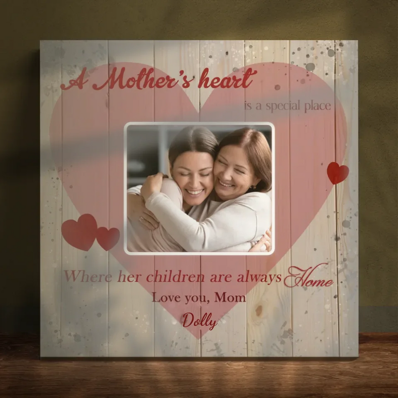 Personalized Canvas Art 89Prints: Capture Your Mom's Happy Smile