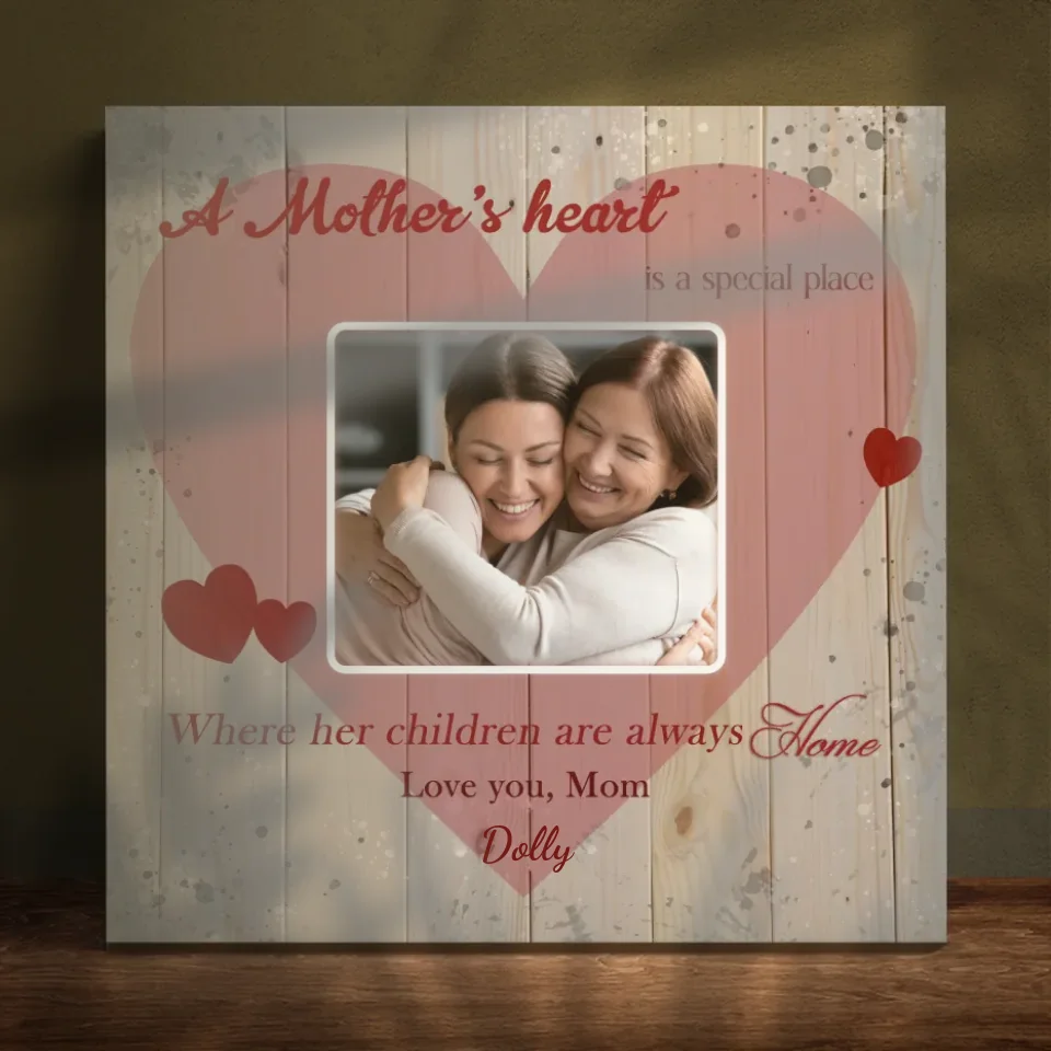 Personalized Canvas Art 89Prints: Capture Your Mom's Happy Smile