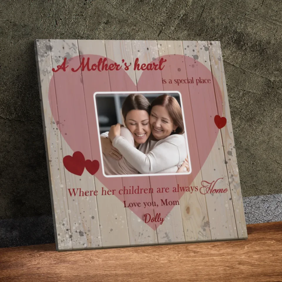 Personalized Canvas Art 89Prints: Capture Your Mom's Happy Smile