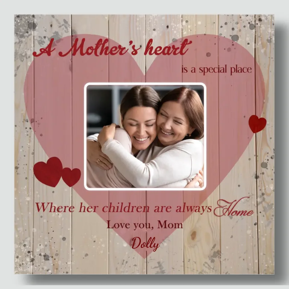 Personalized Canvas Art 89Prints: Capture Your Mom's Happy Smile