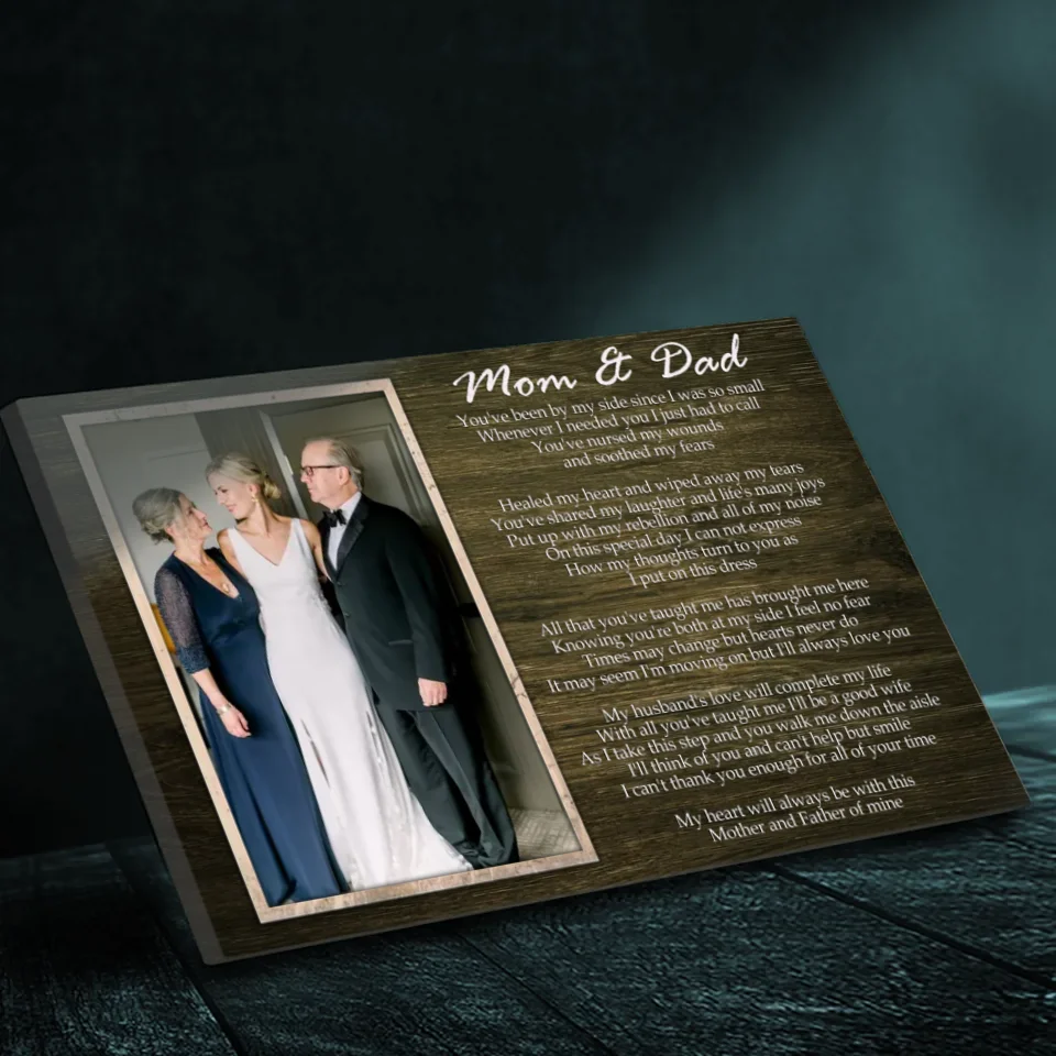 Custom Canvas for Mom: A Daughter's Confessions to Her Mother