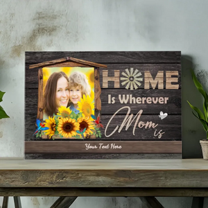 Modern Love: Personalized Canvas Painting for a Unique Mom | 89Prints
