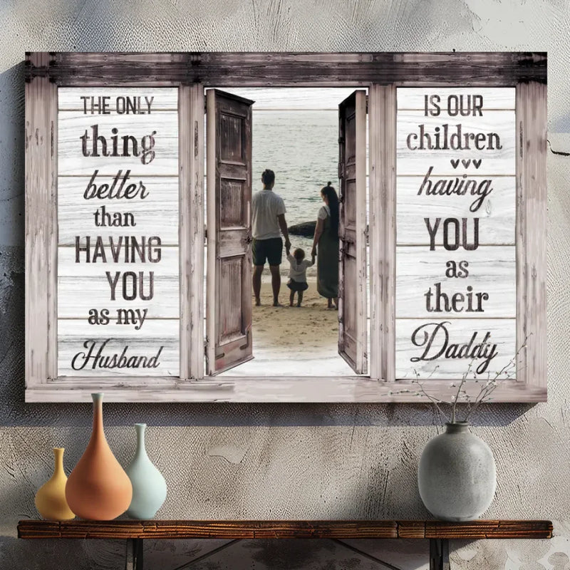 Your Dad, Your Art: Create a Personalized Canvas Masterpiece | 89Prints